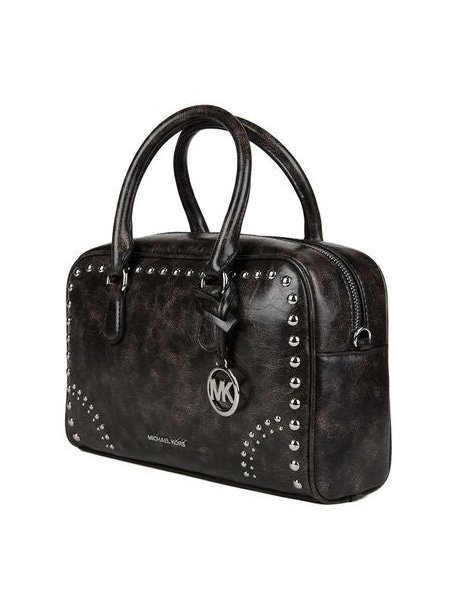 Michael Kors Thompson Satchel — Black, view 3