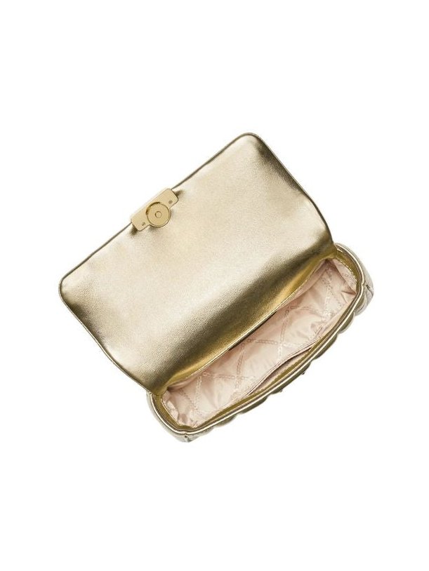 Michael Kors Tribeca Shoulder Bag — Gold, view 3