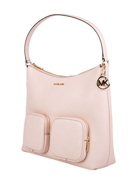 Michael Kors Merritt Large Cargo Shoulder Bag — Pink, view 2