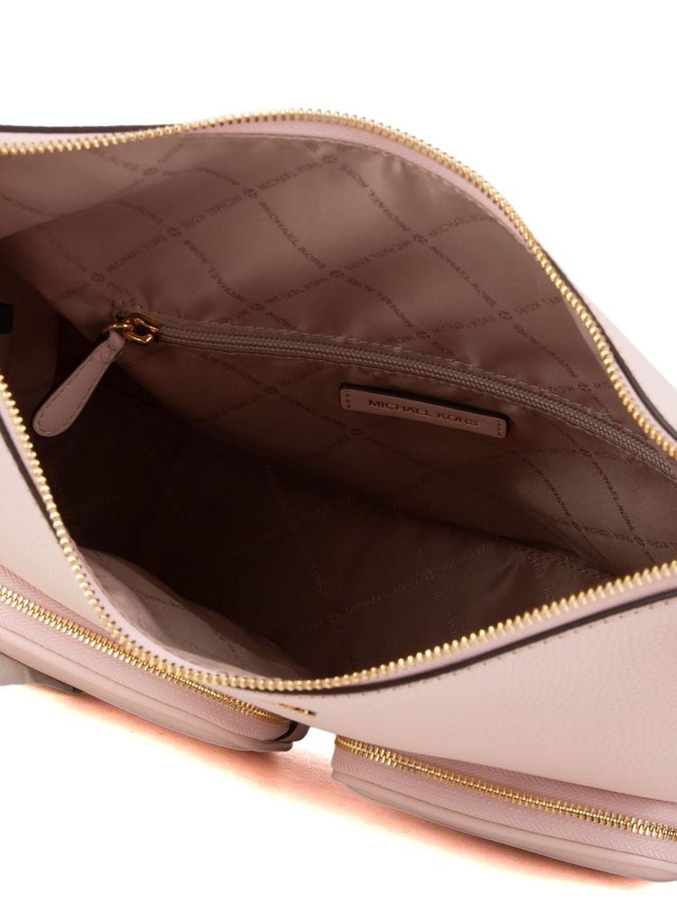 Michael Kors Merritt Large Cargo Shoulder Bag — Pink, view 4