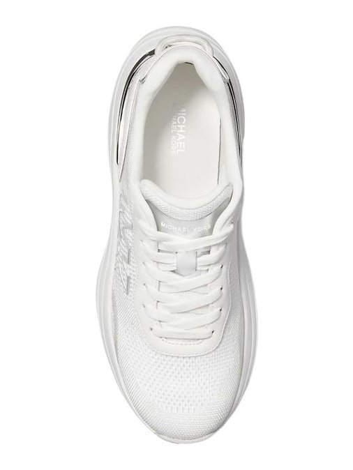 Michael Kors Athena Sneaker — White, view 3