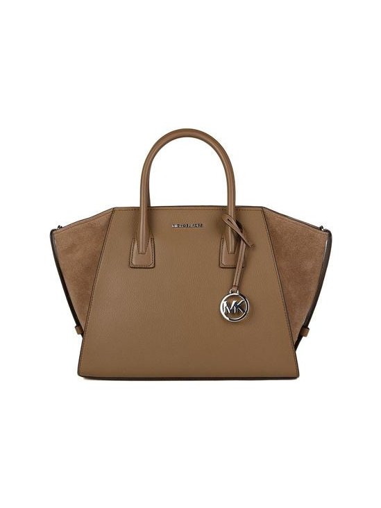 Michael Kors Avril Top Handle Bag — Beige, view 3