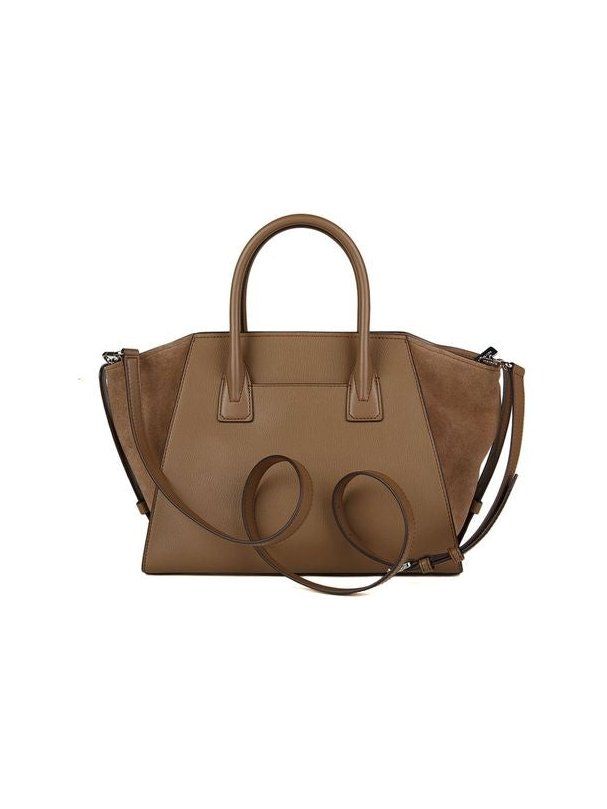 Michael Kors Avril Top Handle Bag — Beige, view 5