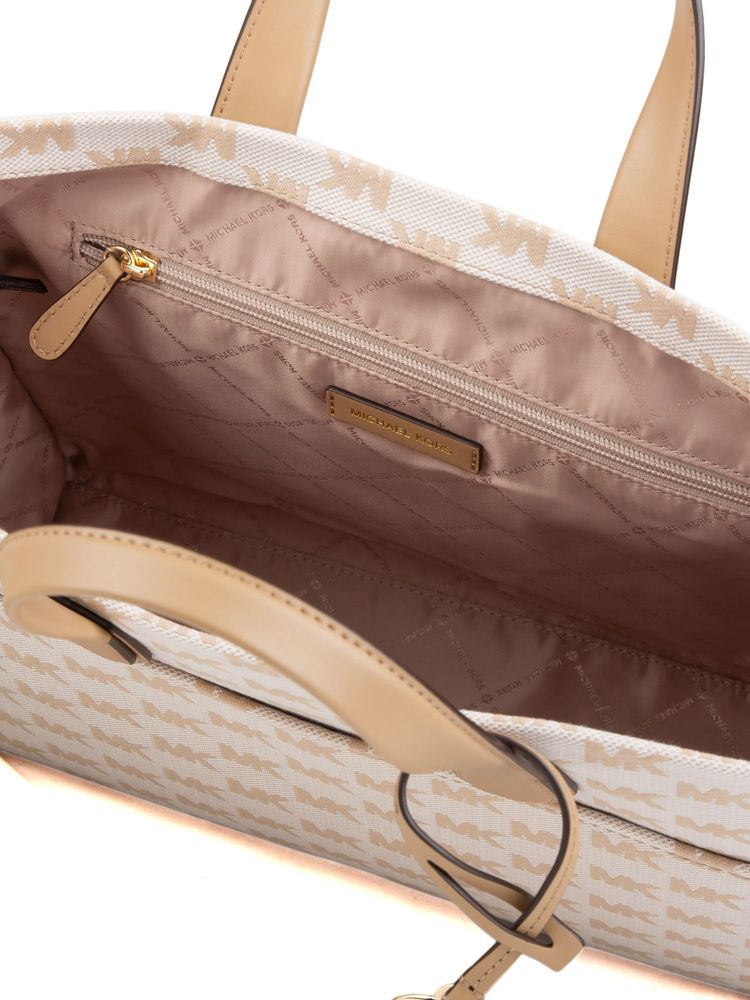 Michael Kors Gigi Tote Bag — Beige, view 4