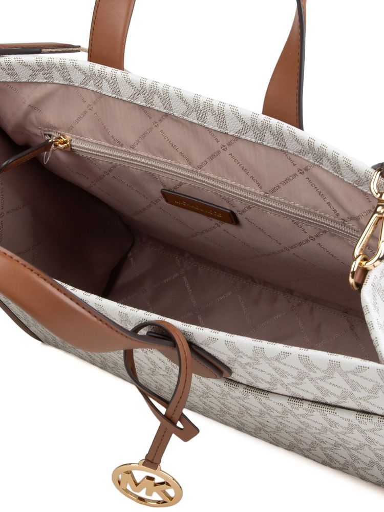Michael Kors Tote Bag — Beige, view 4