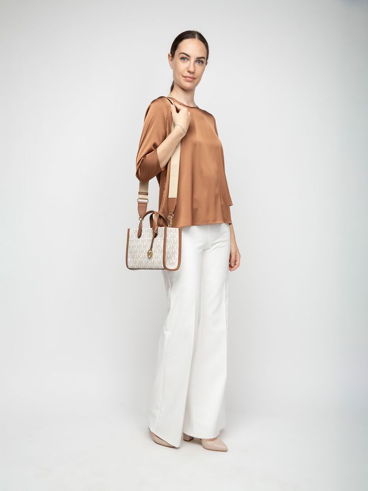 Michael Kors Gigi Tote Bag — Beige, view 5