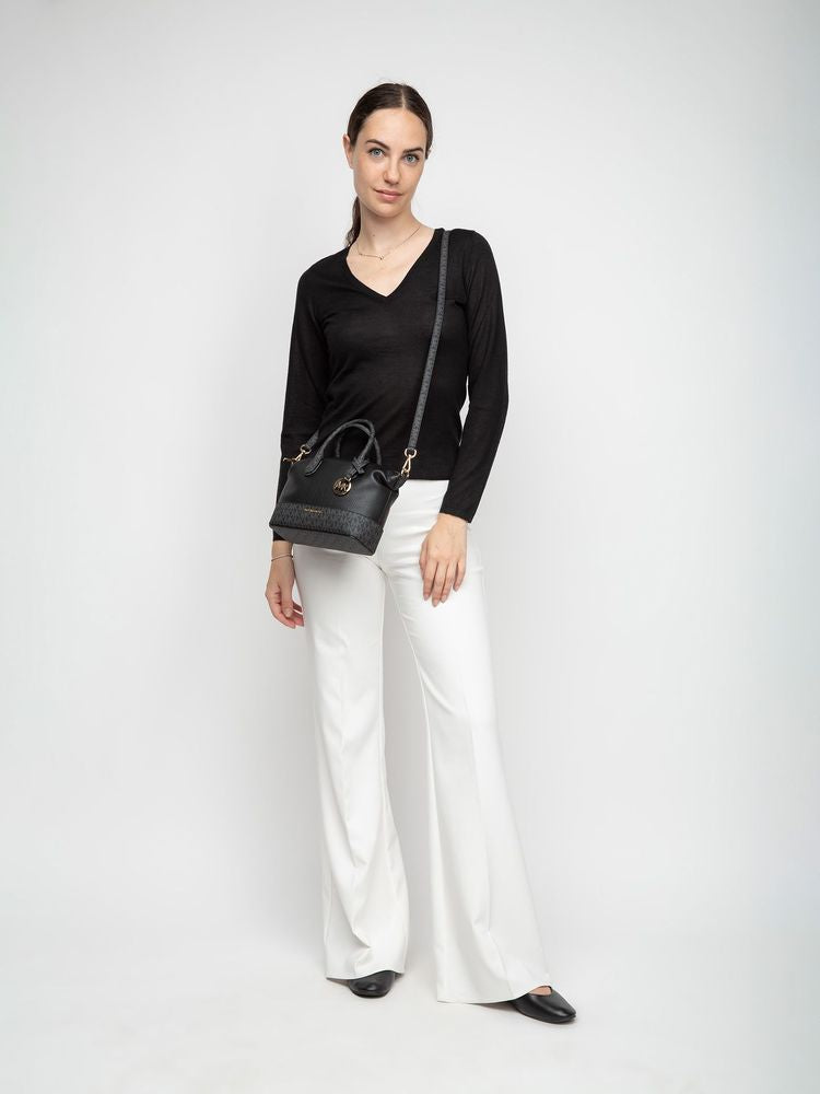 Michael Kors Gigi Tote Bag — Black, view 5