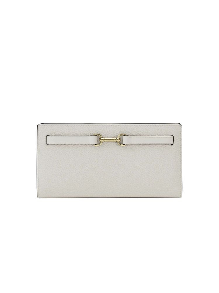 Michael Kors Snap Closure Wallet — Beige by Michael Kors