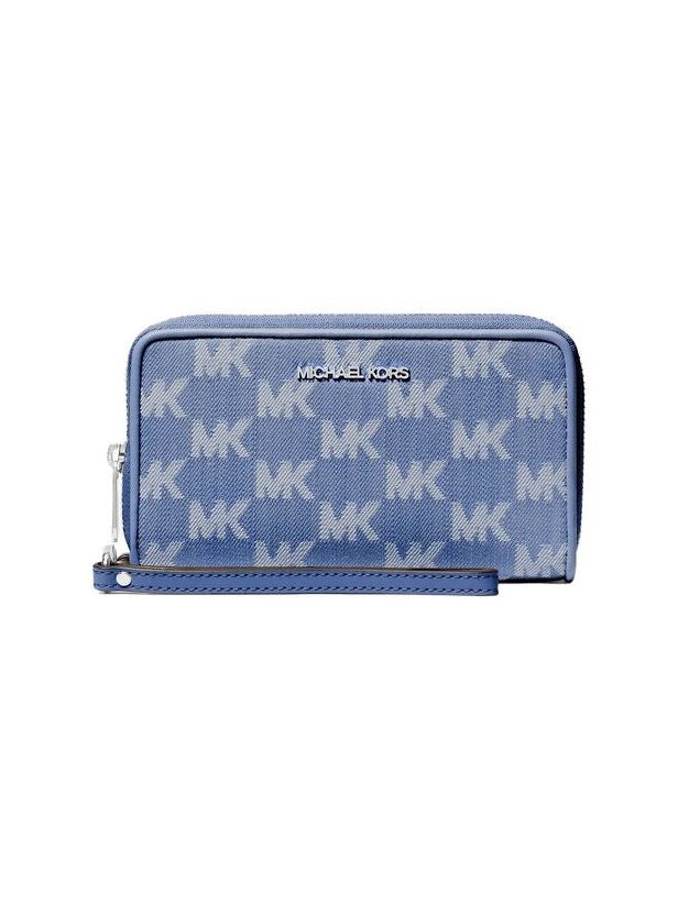 Michael Kors Jet Set Travel Wallet — Denim by Michael Kors