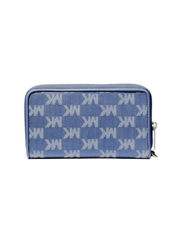 Michael Kors Jet Set Travel Wallet — Denim, view 2