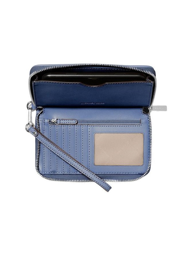 Michael Kors Jet Set Travel Wallet — Denim, view 3