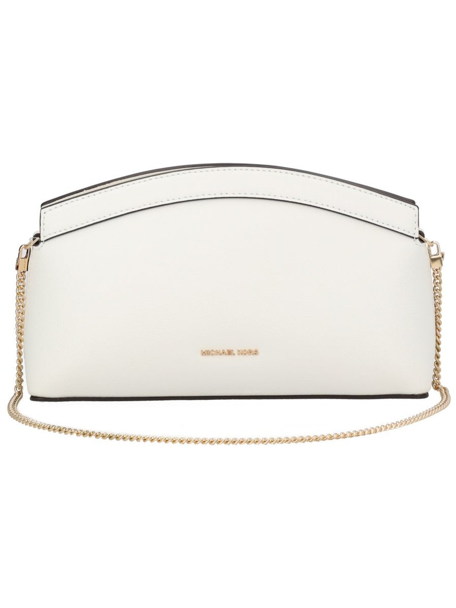 Michael Michael Kors Athena Clutch — White, view 2