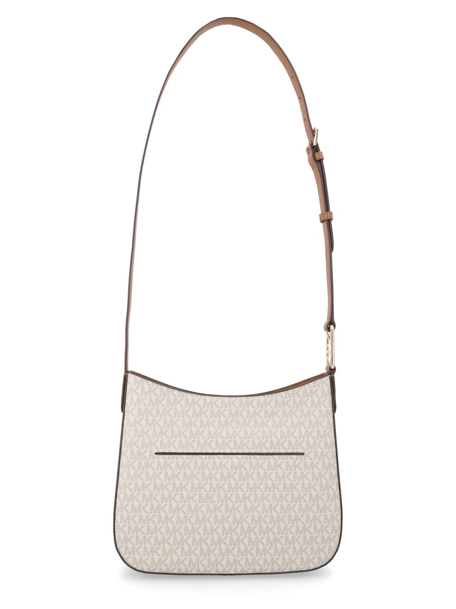 Michael Michael Kors Logo-Detailed Shoulder Bag — Beige, view 2