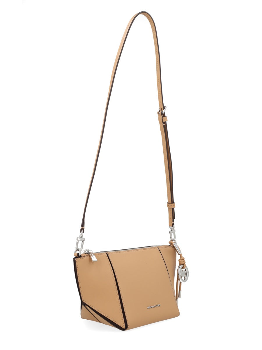 Michael Michael Kors Smooth Leather Shoulder Bag — Beige by Michael Michael Kors