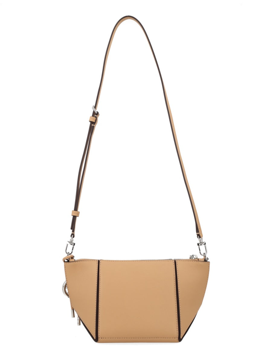 Michael Michael Kors Smooth Leather Shoulder Bag — Beige, view 3
