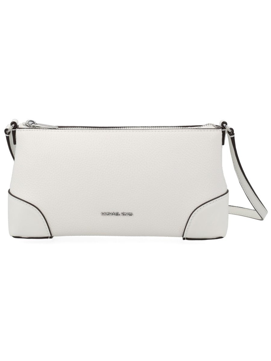 Michael Michael Kors Logo-Detailed Shoulder Bag — White, view 2