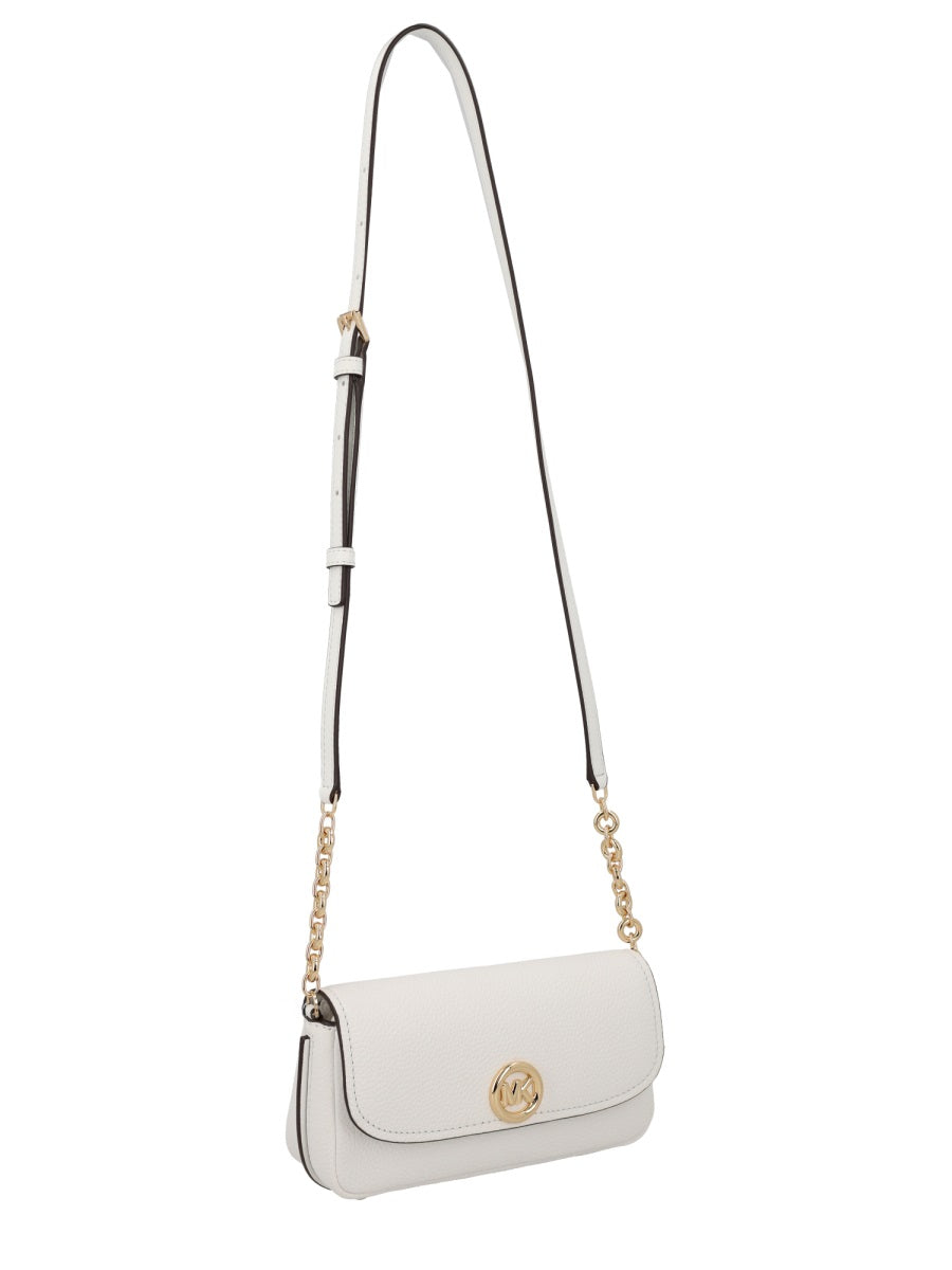 Michael Michael Kors Nolita Shoulder Bag — White, view 4