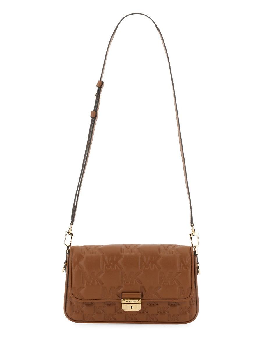 Michael Michael Kors Logo Tote Bag — Beige, view 3