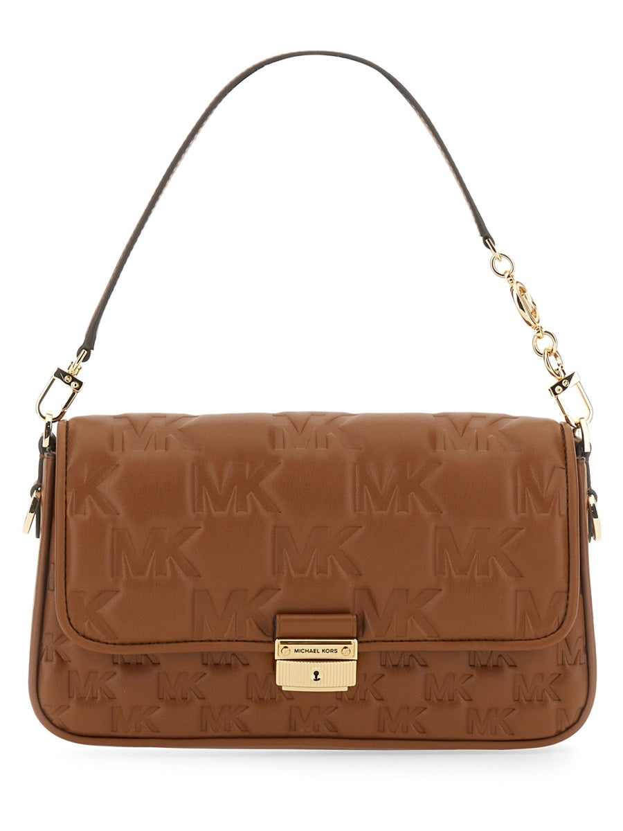 Michael Michael Kors Logo Tote Bag — Beige, view 4