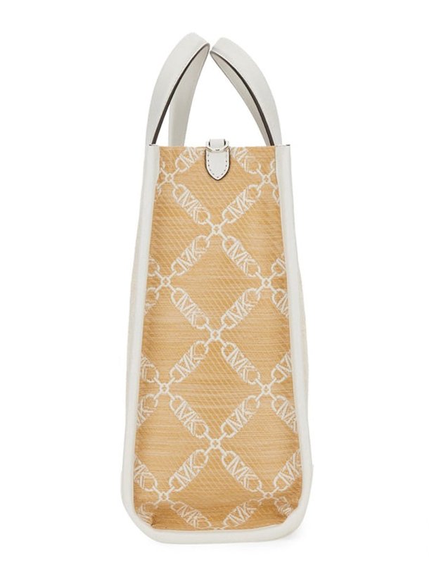 Michael Michael Kors Polyethylene Tote Bag — Beige, view 2