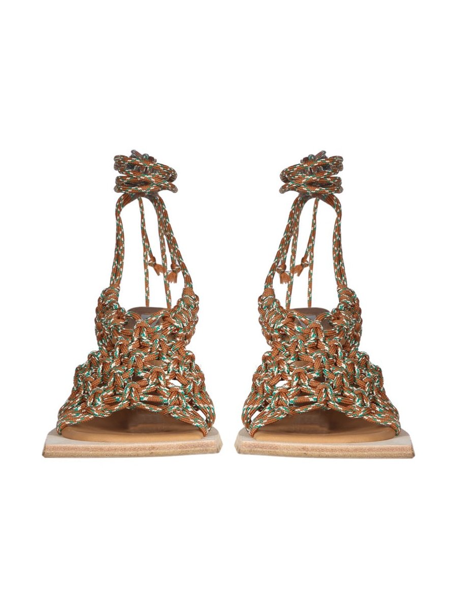 Miista Sundray Sandals — Brown, view 3
