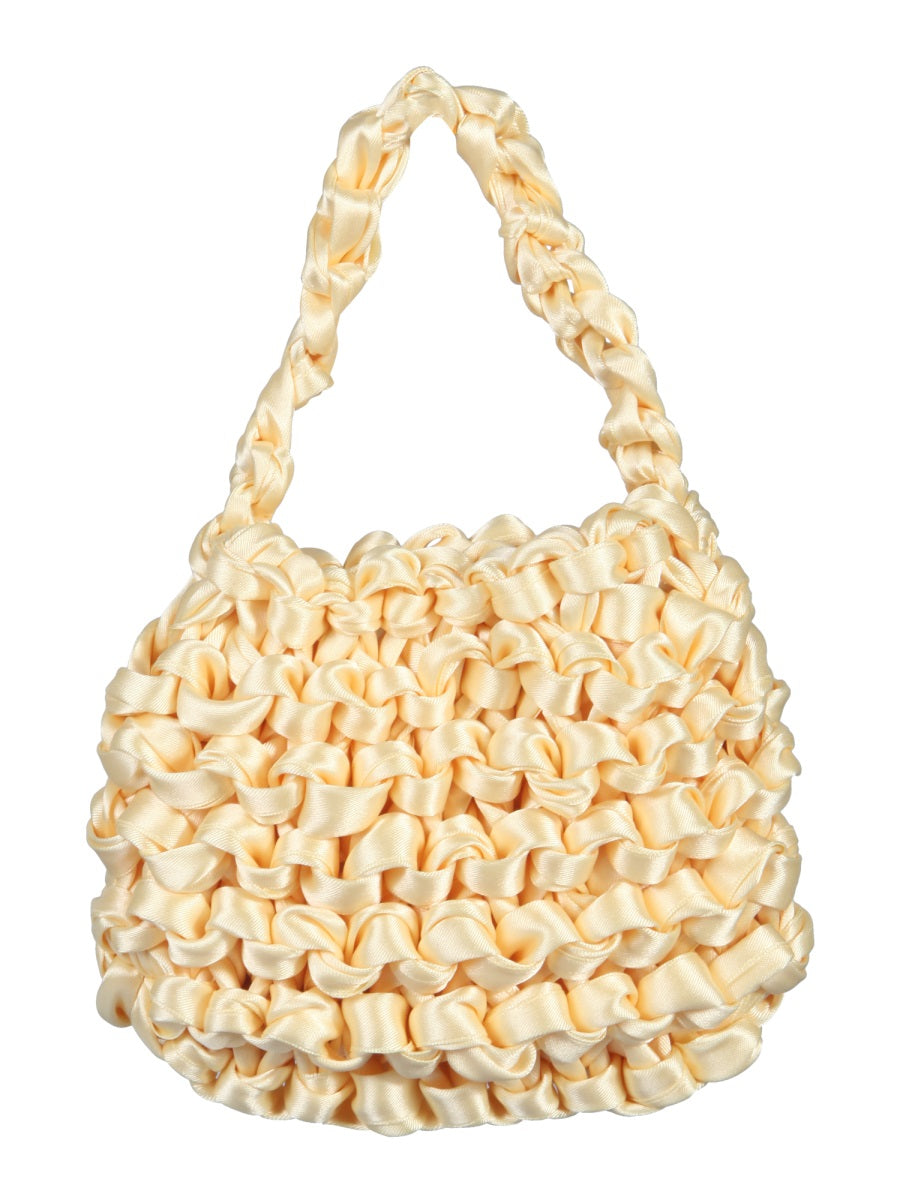 Miista Mini Theodore Top Handle Bag — Yellow, view 2