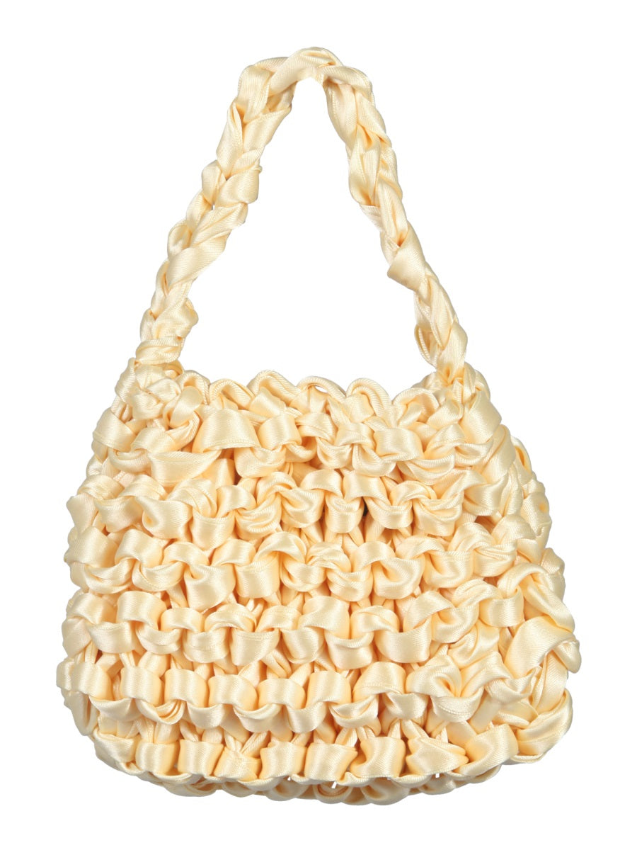 Miista Mini Theodore Top Handle Bag — Yellow, view 3