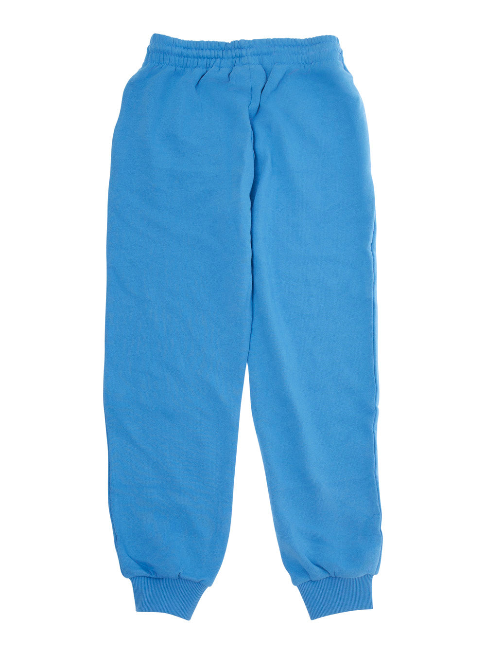 Mini Rodini Embroidered Cotton Joggers — Blue, view 2