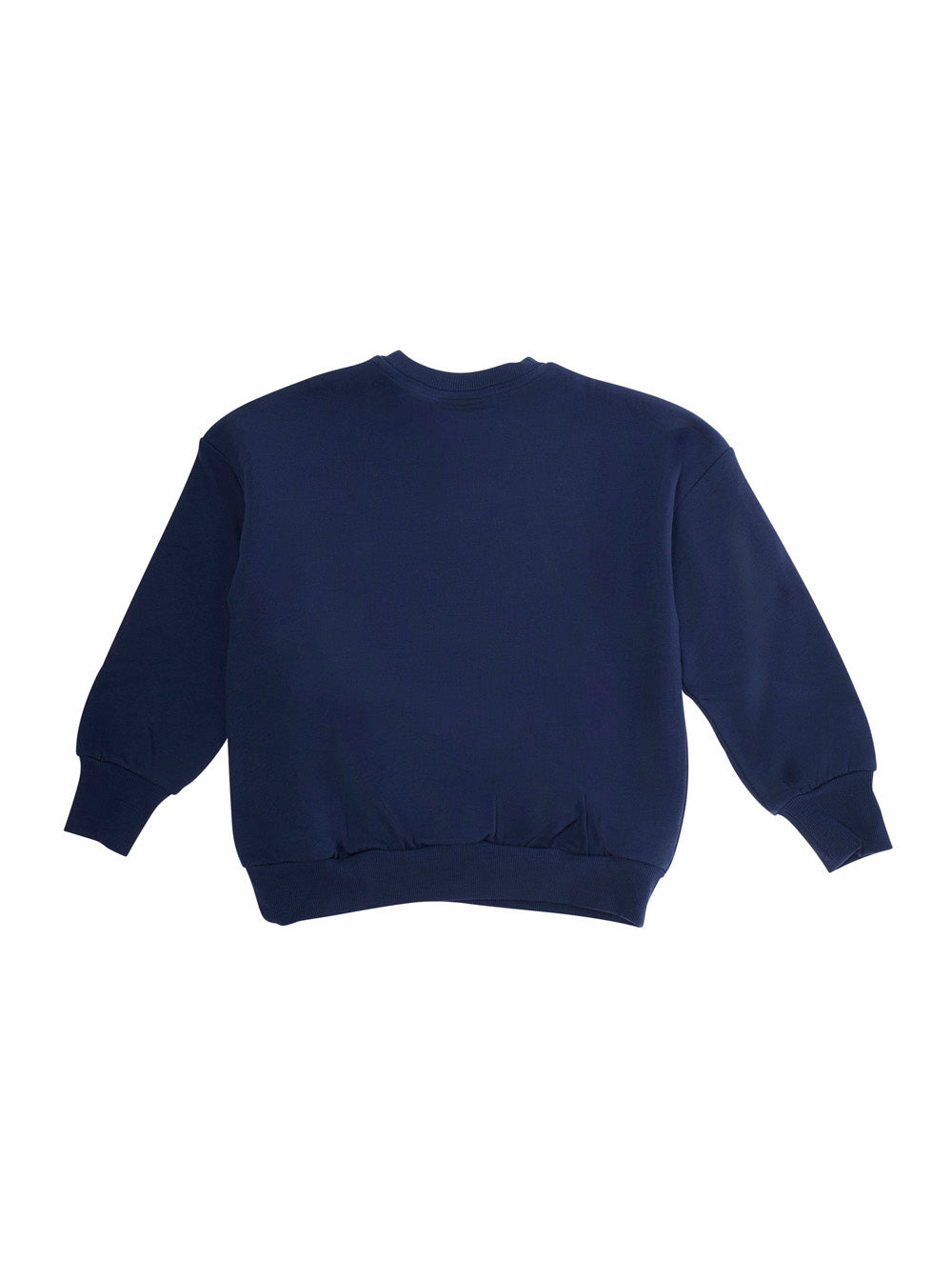 Mini Rodini Dinosaur Patch Sweatshirt — Navy, view 2