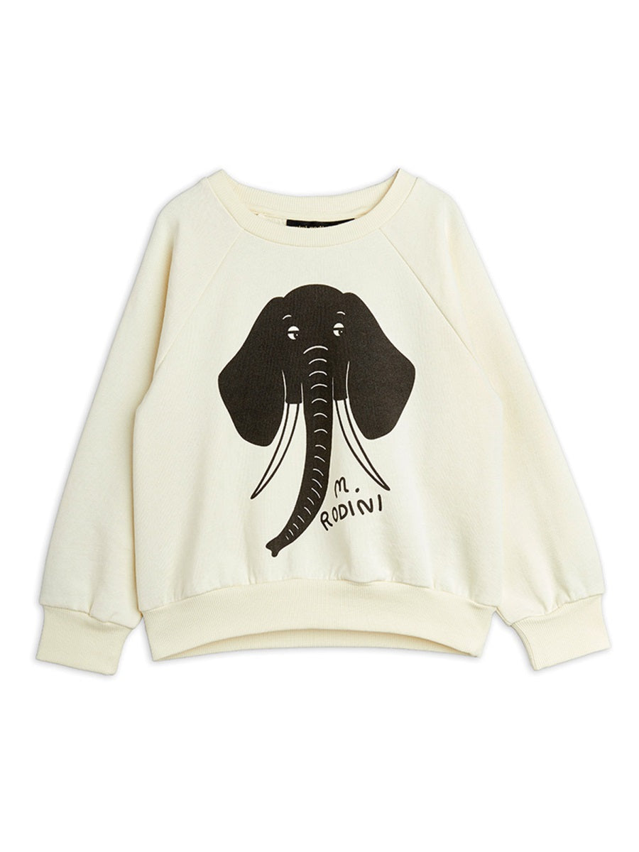 Mini Rodini Sweatshirt — White by Mini Rodini