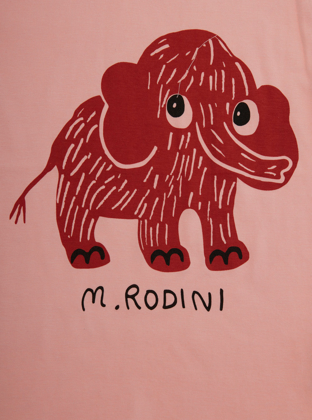 Mini Rodini Elephant Print T-Shirt — Pink, view 3