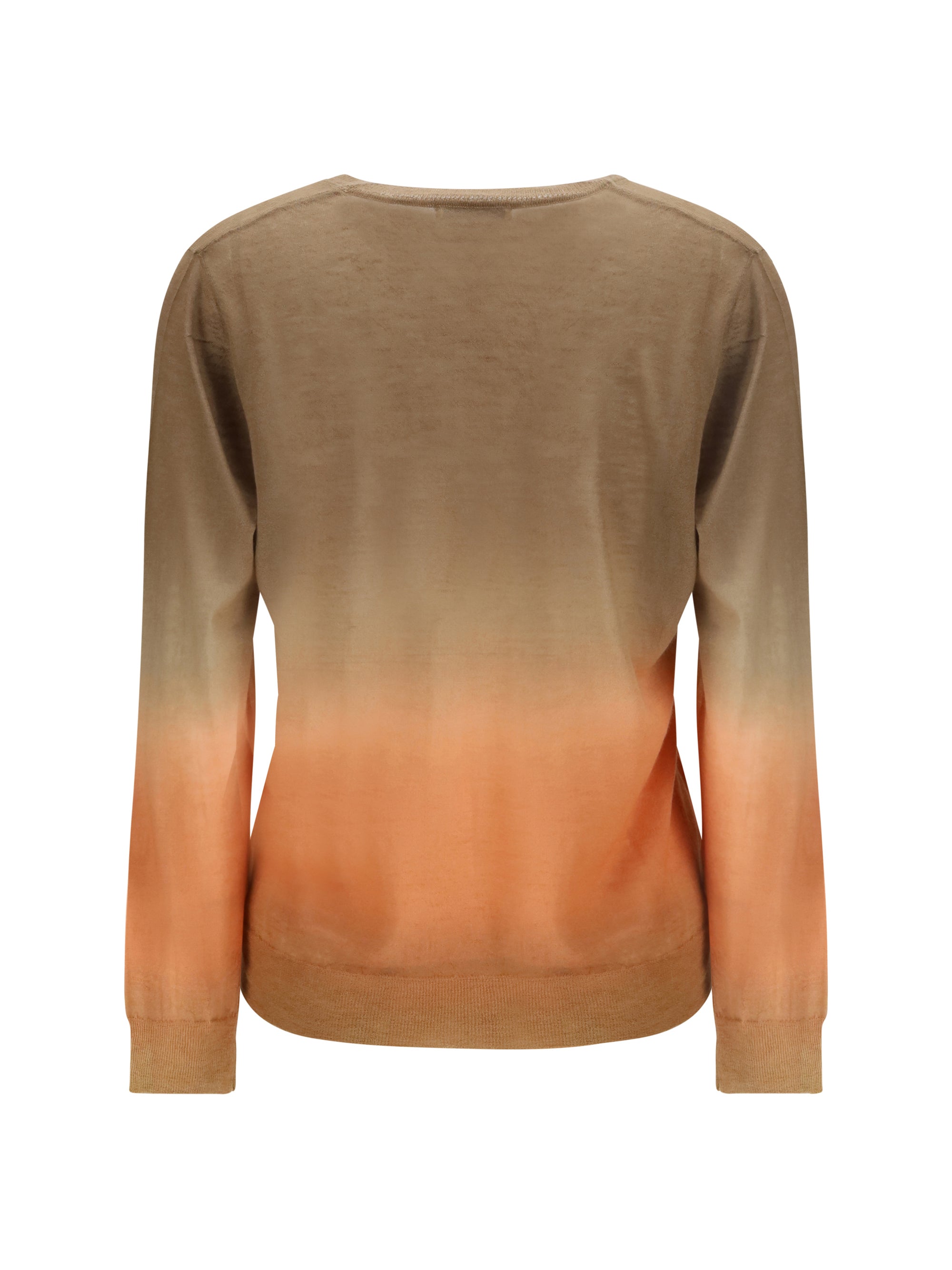 Mirror In The Sky Cardigan — Orange, view 2