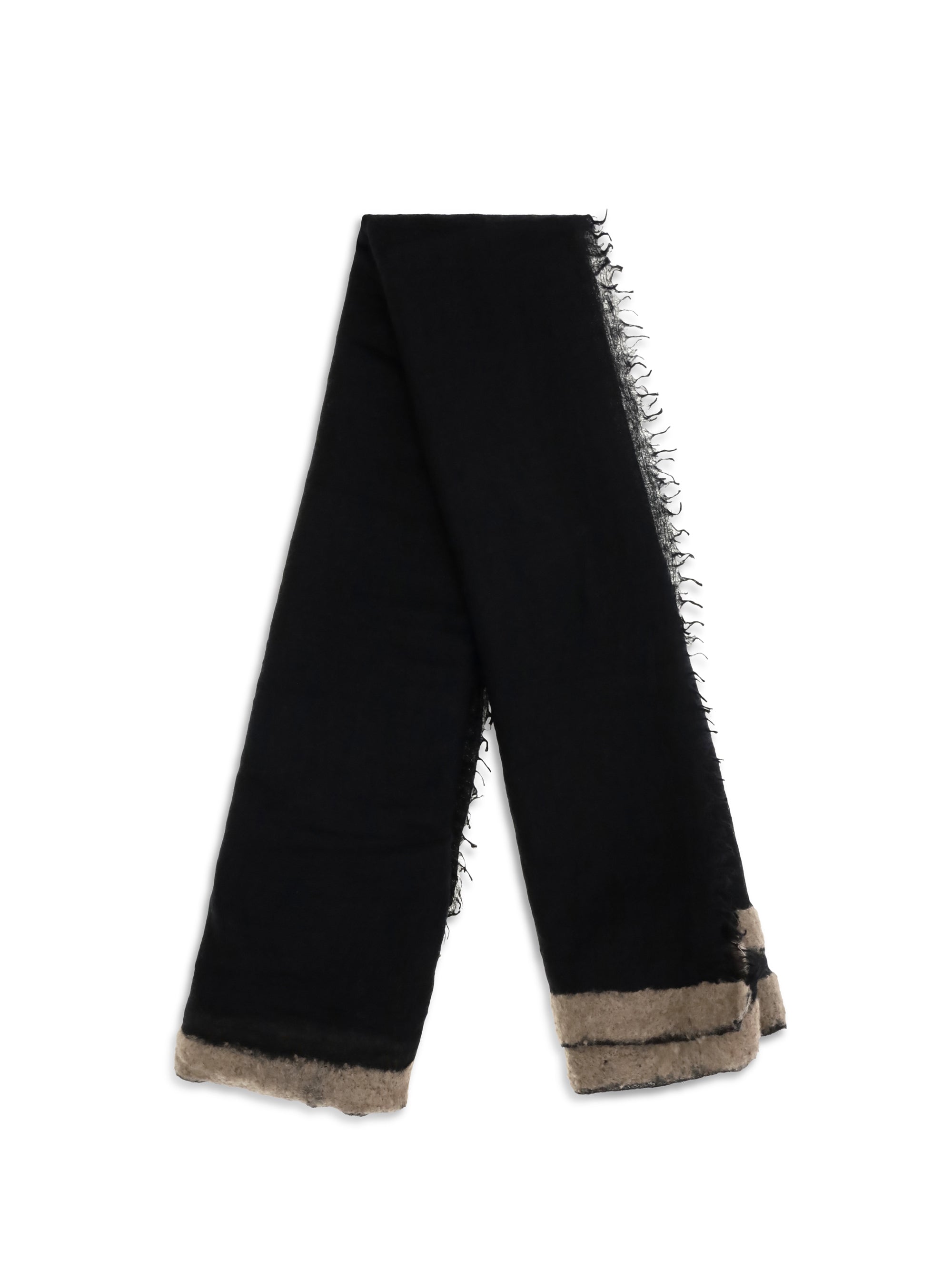 Mirror In The Sky Gran Soufflé Scarf — Black, view 2