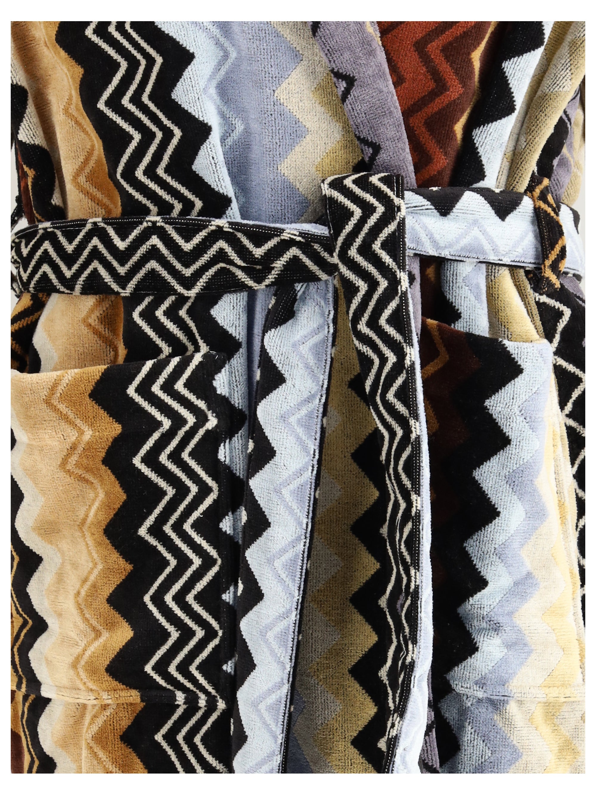 Missoni Giacomo Bathrobe — Black, view 3