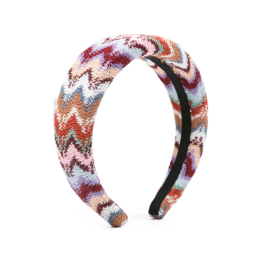 Missoni Multicolor Knit Headband — Multicolor by Missoni