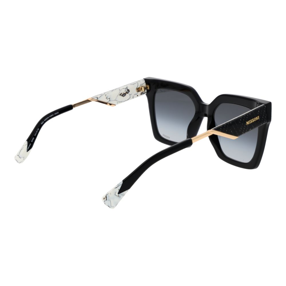 Missoni MI-1067664 Acetate Square Sunglasses — Black, view 3