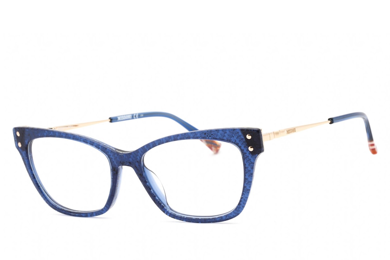 Missoni MIS0045 Blue Cat-Eye Eyeglasses — Blue by Missoni