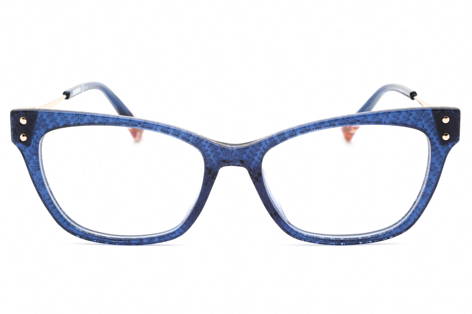 Missoni MIS0045 Blue Cat-Eye Eyeglasses — Blue, view 2