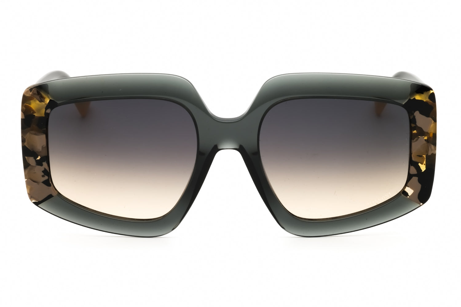 Missoni MIS0152S Oversized Square Sunglasses — Gray, view 2