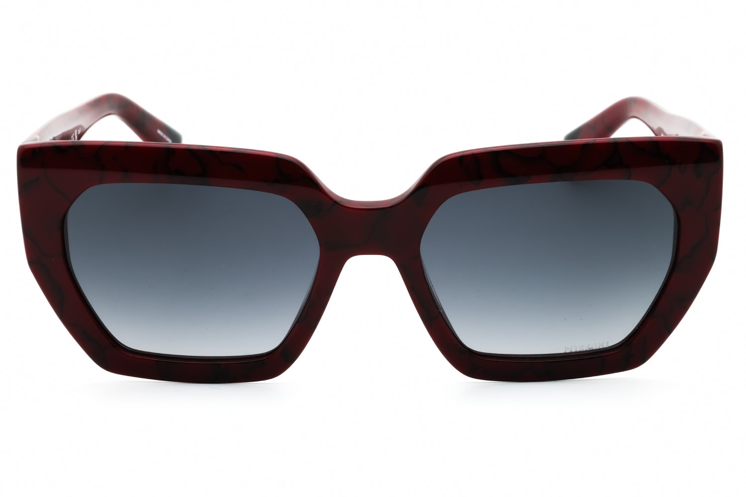Missoni MIS0170S Cat-Eye Plastic Sunglasses — Burgundy, view 2