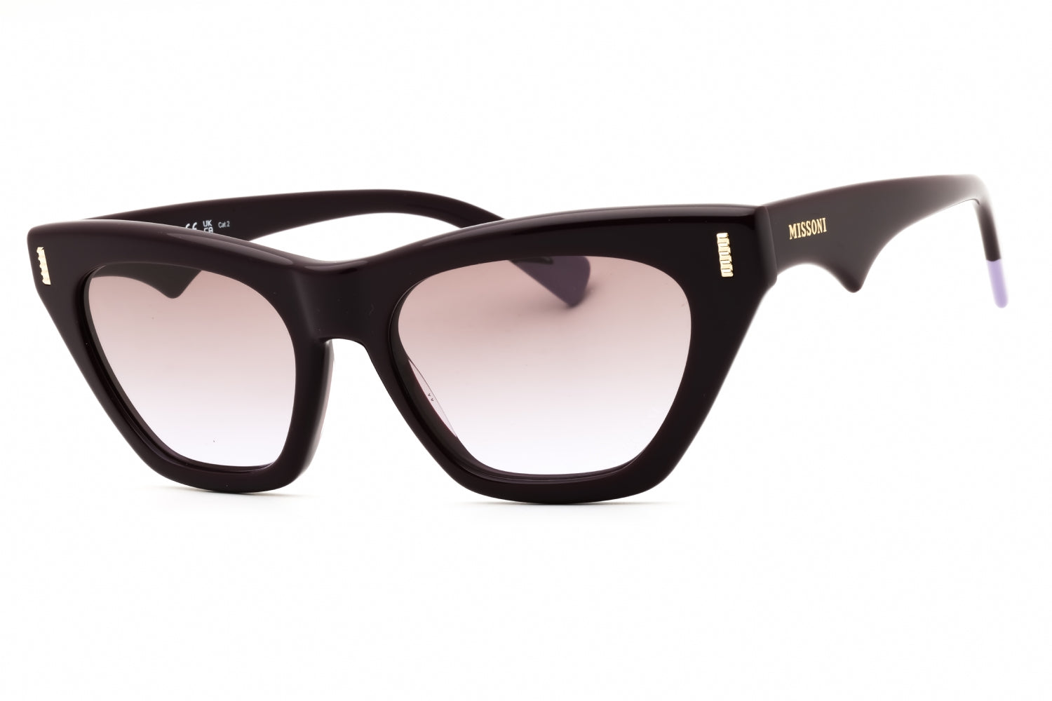 Missoni MIS0205S Cat Eye Sunglasses — Black by Missoni