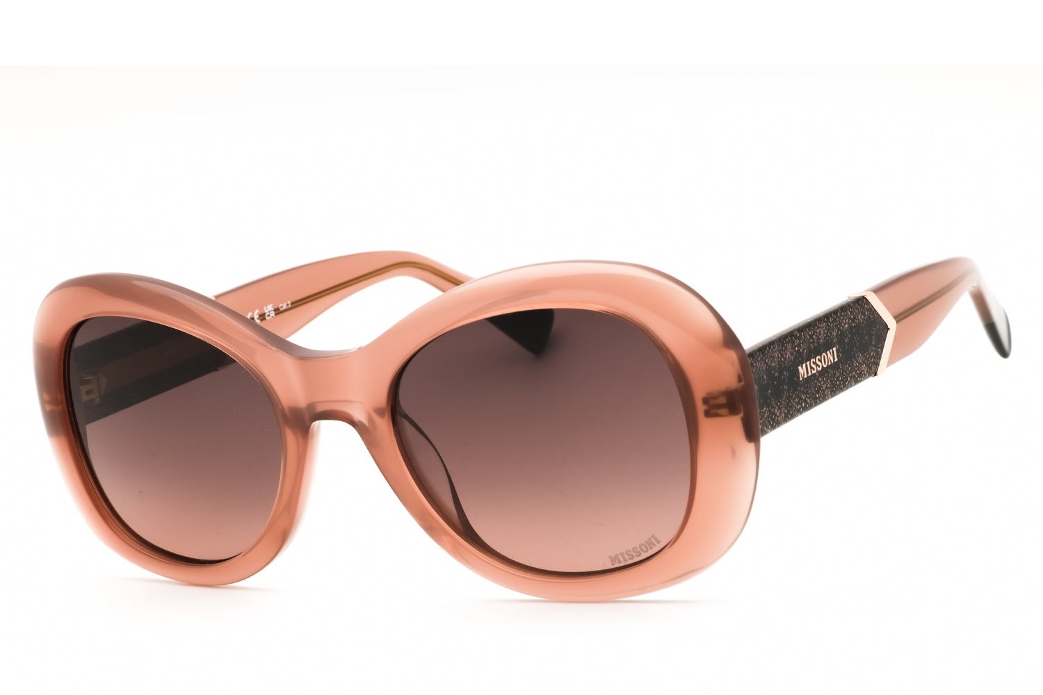 Missoni MIS0215GS Oversized Sunglasses — Beige by Missoni