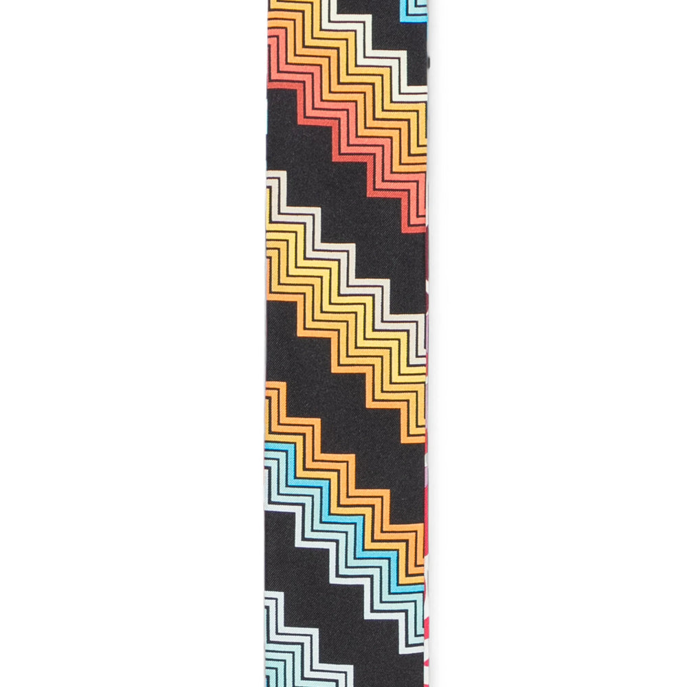 Missoni Zigzag Jacquard Scarf — Black, view 2
