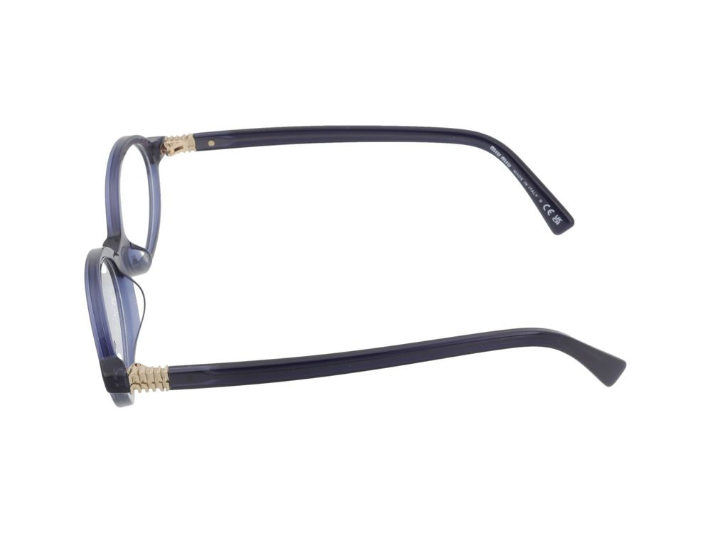 Miu Miu 01XV Eyeglasses — Navy, view 3