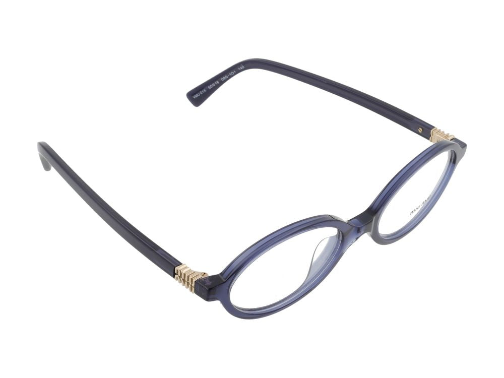Miu Miu 01XV Eyeglasses — Navy, view 4