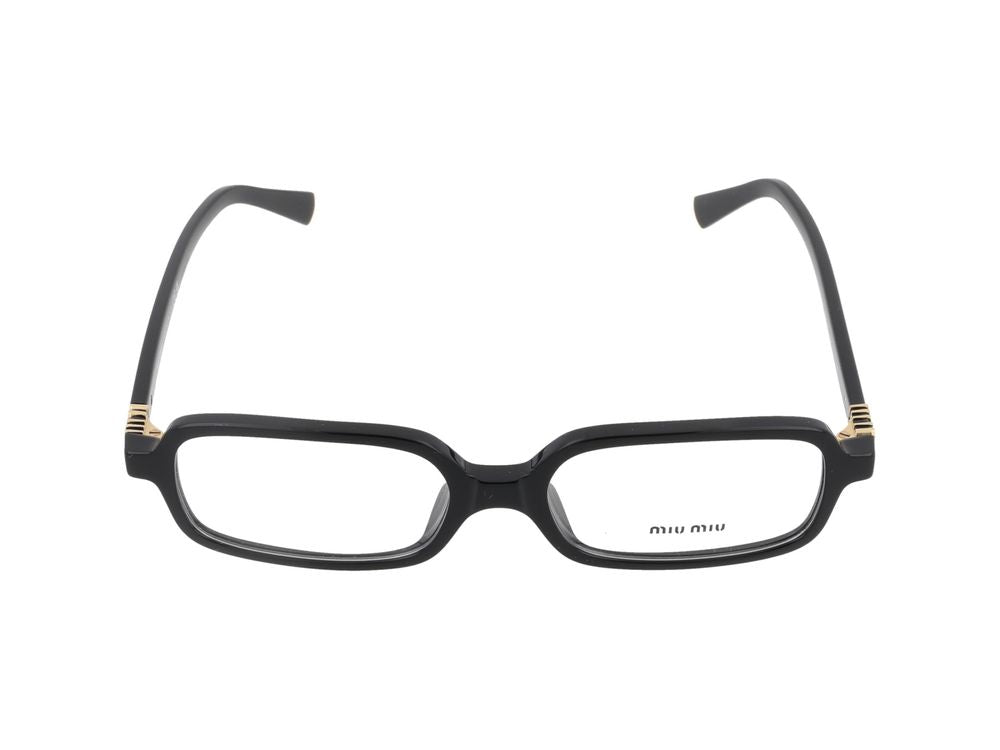 Miu Miu 01YV Eyeglasses — Black by Miu Miu