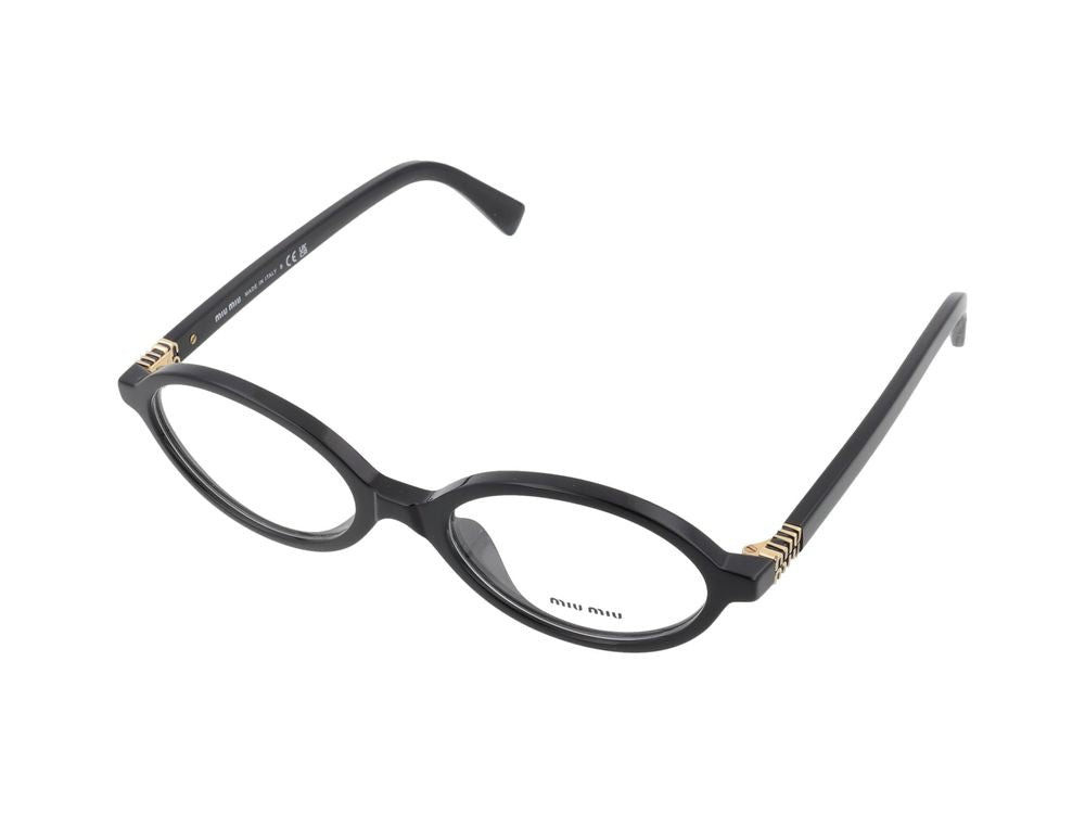 Miu Miu 0MU Eyeglasses — Black, view 2