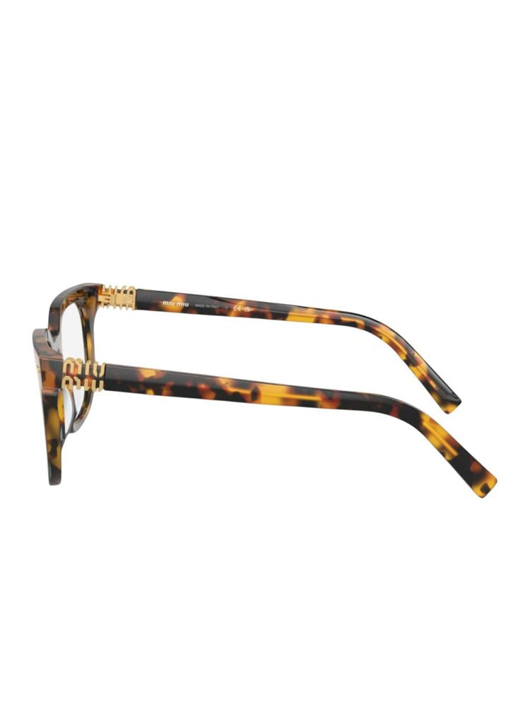 Miu Miu 0MU Tortoiseshell Acetate Eyeglasses — Havana, view 4
