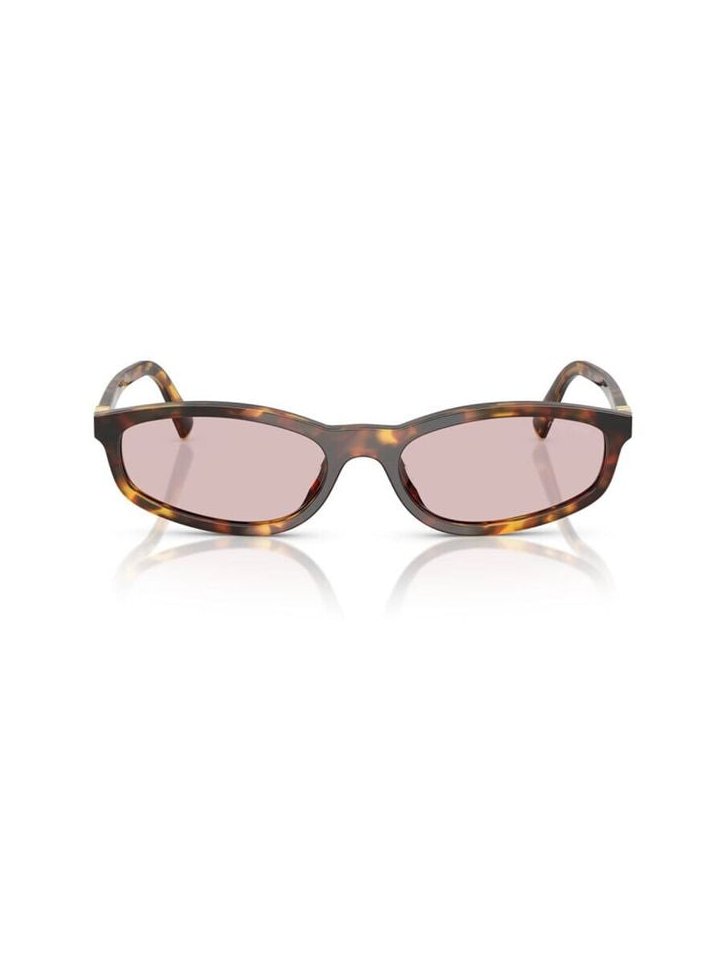 Miu Miu 0MU Tortoise Acetate Sunglasses — Tortoise, view 3