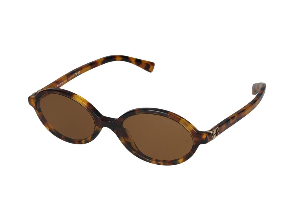 Miu Miu 0MU Tortoiseshell Acetate Sunglasses — Tortoiseshell by Miu Miu